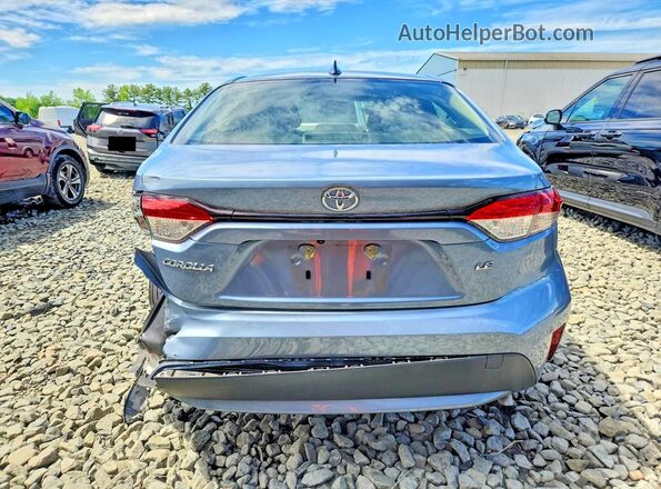 JTDEPMAE9MJ166908 2021 TOYOTA COROLLA Blue Հետևի տեսք