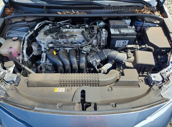 JTDEPMAE9MJ166908 2021 TOYOTA COROLLA Blue Սալոնի հետևի տեսք