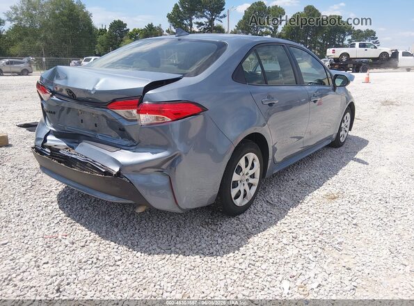 JTDEPMAE9MJ167461 2021 TOYOTA COROLLA Blue Tył prawy