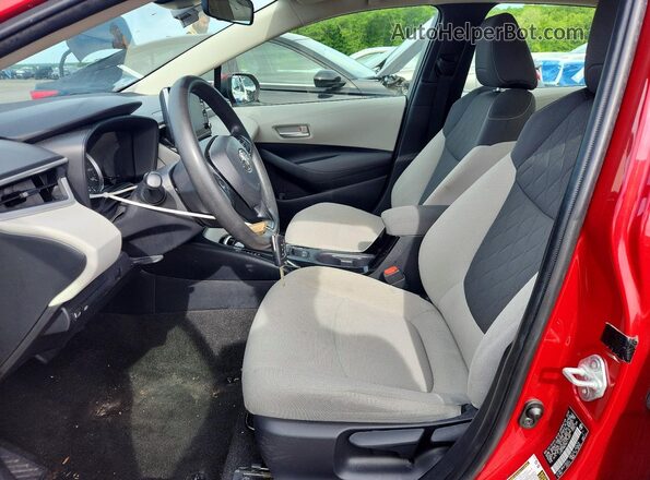 JTDEPMAE9MJ177097 2021 TOYOTA COROLLA Red 