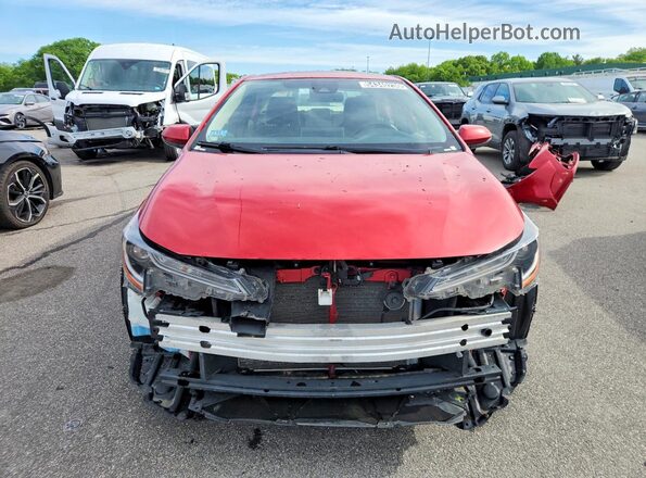 JTDEPMAE9MJ177097 2021 TOYOTA COROLLA Red 