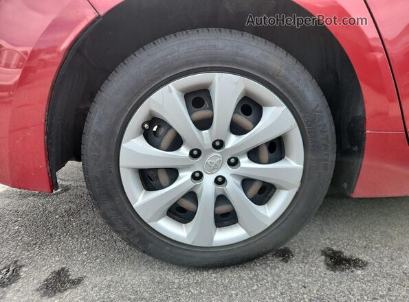 JTDEPMAE9MJ177097 2021 TOYOTA COROLLA Red 