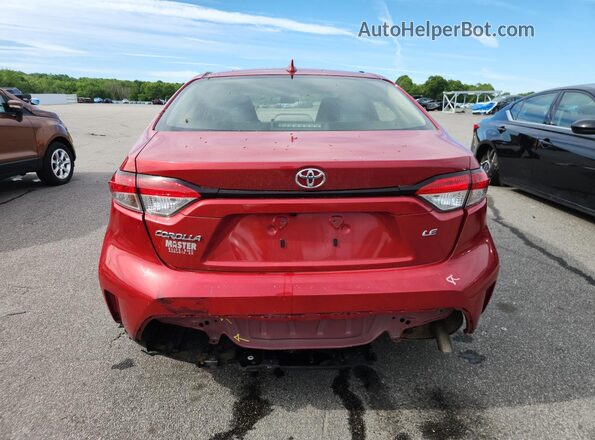 JTDEPMAE9MJ177097 2021 TOYOTA COROLLA Red 