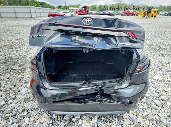 JTDEPMAE9MJ178122 2021 TOYOTA COROLLA Black Widok z tyłu
