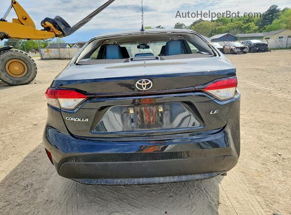 JTDEPMAE9MJ186995 2021 TOYOTA COROLLA Black უკანა ხედი
