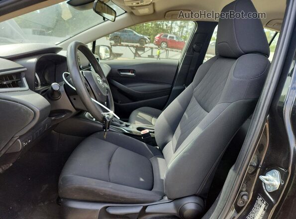 JTDEPMAE9MJ186995 2021 TOYOTA COROLLA Black წინა სალონის ხედი