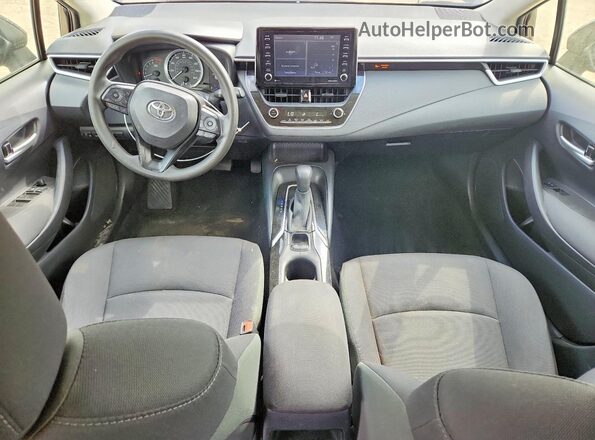 JTDEPMAE9MJ186995 2021 TOYOTA COROLLA Black წინა პანელის ხედი