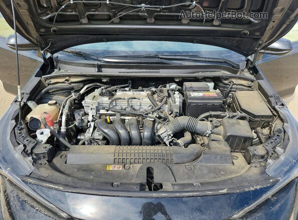 JTDEPMAE9MJ186995 2021 TOYOTA COROLLA Black უკანა სალონის ხედი