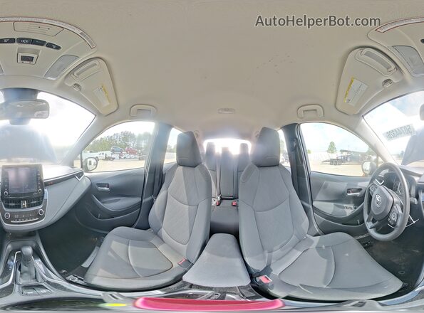 JTDEPMAE9MJ186995 2021 TOYOTA COROLLA Black VIN კოდის სტიკერის ხედი