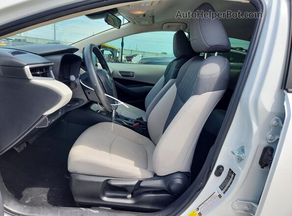 JTDEPMAE9N3007439 2022 TOYOTA COROLLA White Widok wnętrza z przodu