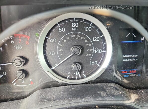 JTDEPMAEXMJ124229 2021 TOYOTA COROLLA Черный Вид щитка приборов