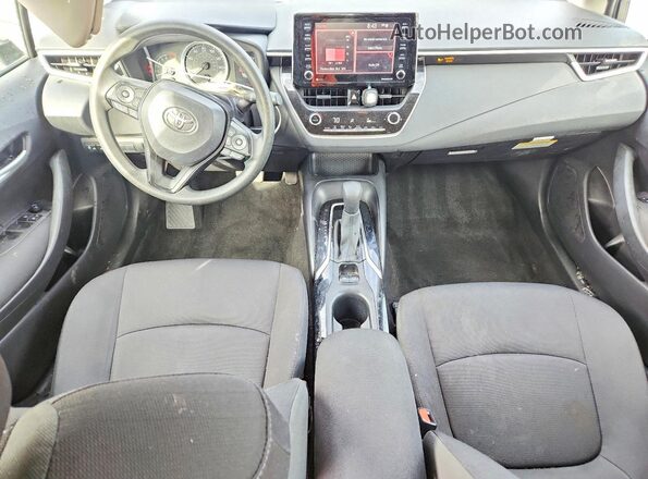 JTDEPMAEXMJ124229 2021 TOYOTA COROLLA Черный Вид панели приборов
