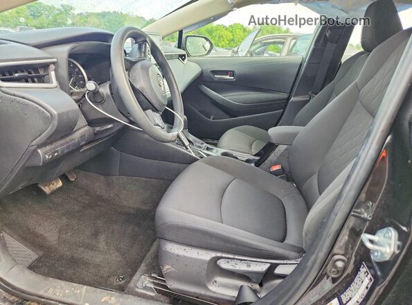 JTDEPMAEXMJ124229 2021 TOYOTA COROLLA Черный Вид салона спереди