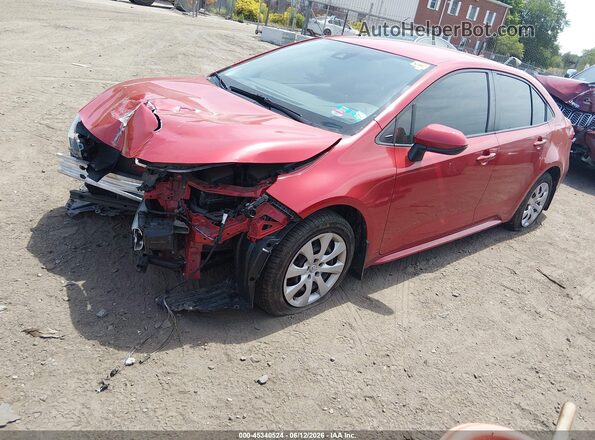 JTDEPMAEXMJ132668 2021 TOYOTA COROLLA Red Front left