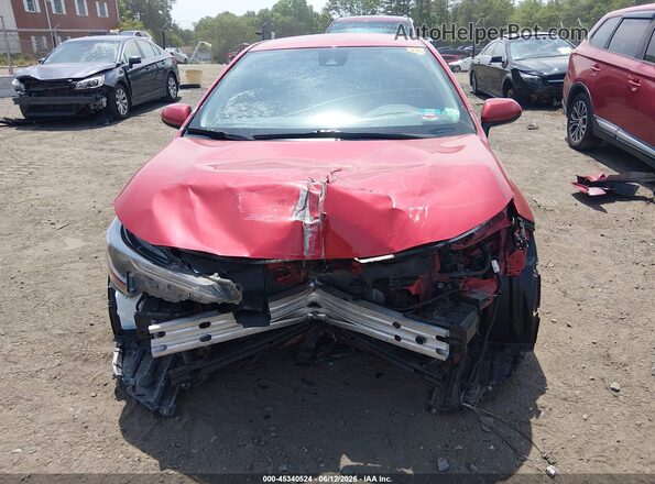 JTDEPMAEXMJ132668 2021 TOYOTA COROLLA Red Front view