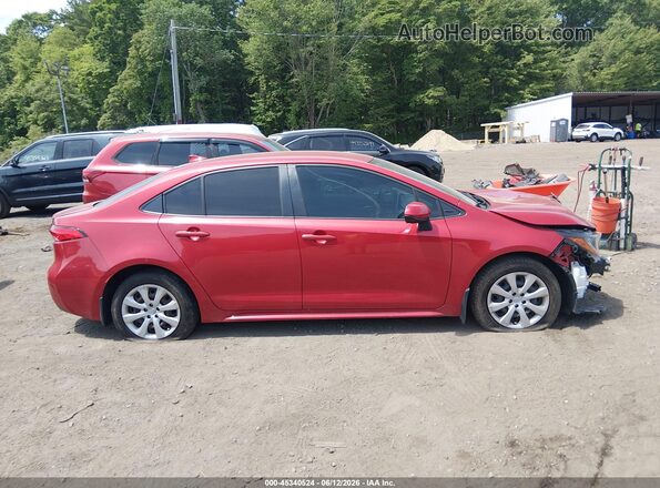 JTDEPMAEXMJ132668 2021 TOYOTA COROLLA Red Rear interior view