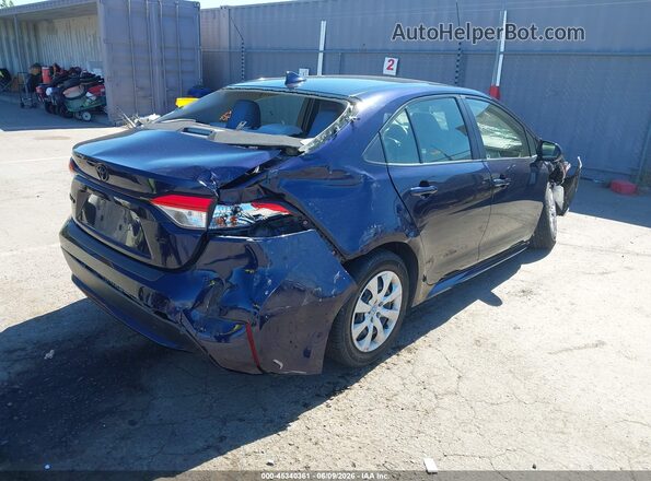 JTDEPMAEXMJ145260 2021 TOYOTA COROLLA Blue Задня права чверть