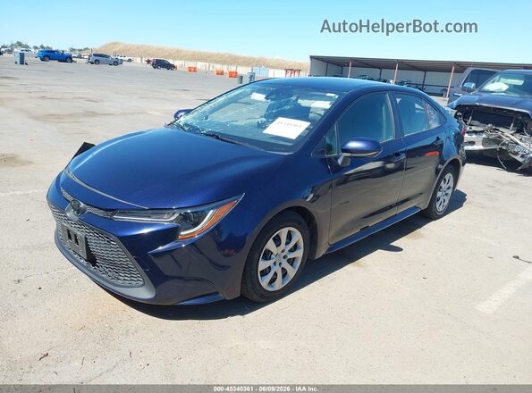 JTDEPMAEXMJ145260 2021 TOYOTA COROLLA Blue Передня ліва чверть