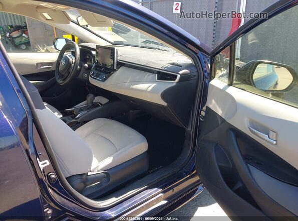JTDEPMAEXMJ145260 2021 TOYOTA COROLLA Blue Вид салону спереду