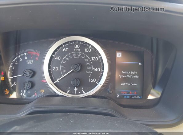JTDEPMAEXMJ145260 2021 TOYOTA COROLLA Blue Вид задніх сидінь
