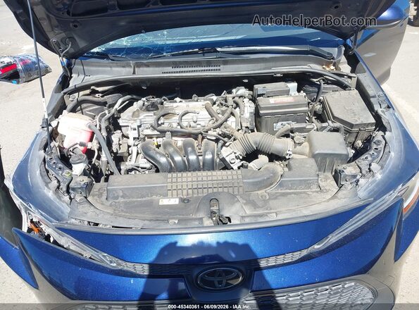 JTDEPMAEXMJ145260 2021 TOYOTA COROLLA Blue Вид ззаду