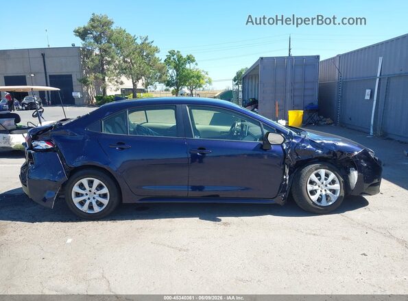JTDEPMAEXMJ145260 2021 TOYOTA COROLLA Blue Вид задньої частини салону