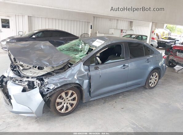 JTDEPMAEXMJ170238 2021 TOYOTA COROLLA Light Blue Панорамный вид салона 360°