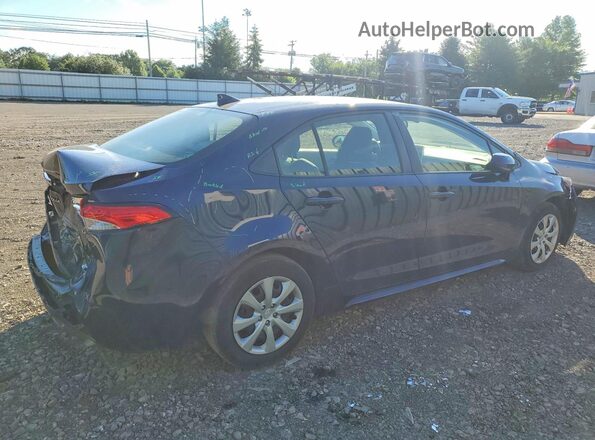JTDEPMAEXMJ175388 2021 TOYOTA COROLLA Blue Trasero derecho