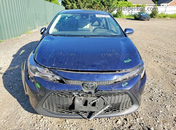 JTDEPMAEXMJ175388 2021 TOYOTA COROLLA Blue Vista frontal