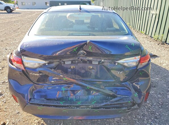 JTDEPMAEXMJ175388 2021 TOYOTA COROLLA Blue Vista trasera