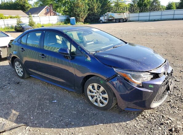 JTDEPMAEXMJ175388 2021 TOYOTA COROLLA Blue Delantero derecho