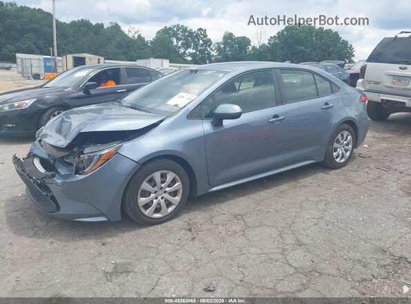 JTDEPMAEXN3004453 2022 TOYOTA COROLLA Light Blue Vista tres cuartos delantera izquierda