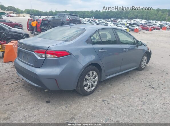 JTDEPMAEXN3004453 2022 TOYOTA COROLLA Light Blue Trasero derecho