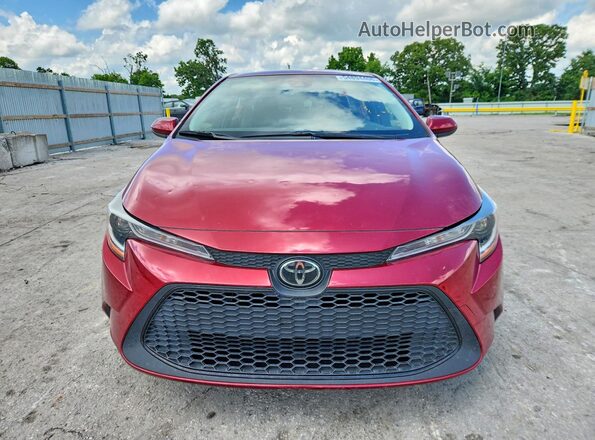JTDEPMAEXNJ199711 2022 TOYOTA COROLLA Red 