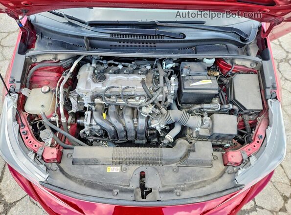 JTDEPMAEXNJ199711 2022 TOYOTA COROLLA Red 
