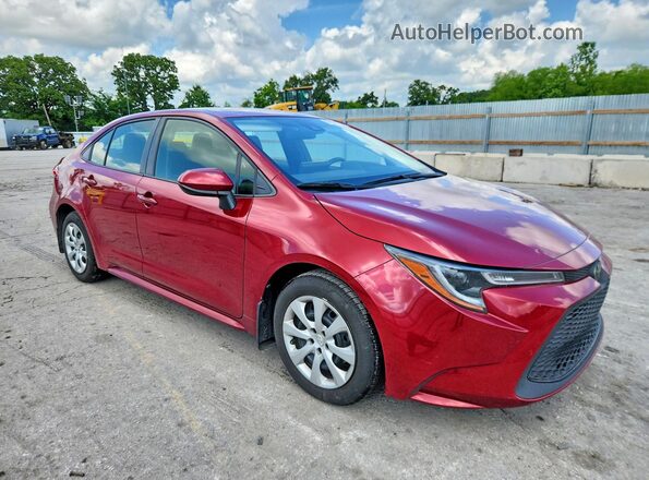 JTDEPMAEXNJ199711 2022 TOYOTA COROLLA Red 