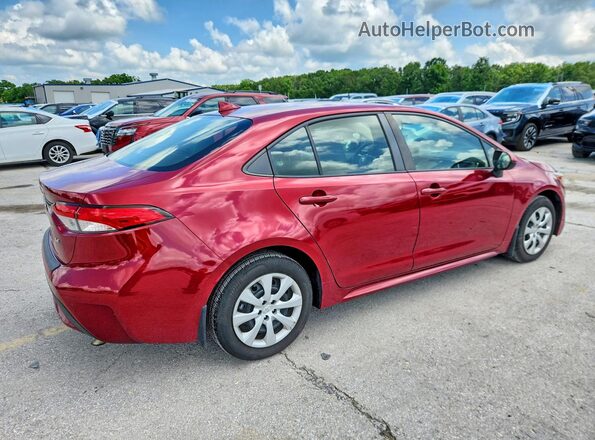 JTDEPMAEXNJ199711 2022 TOYOTA COROLLA Red 