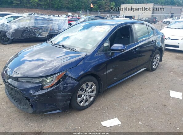 JTDEPMAEXNJ199921 2022 TOYOTA COROLLA Blue წინა მარცხენა ხედი სამი მეოთხედიდან