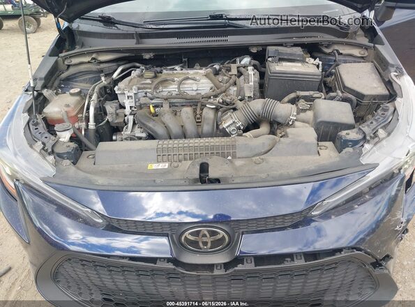 JTDEPMAEXNJ199921 2022 TOYOTA COROLLA Blue უკანა ხედი