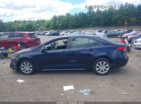 JTDEPMAEXNJ199921 2022 TOYOTA COROLLA Blue უკანა სალონის ხედი