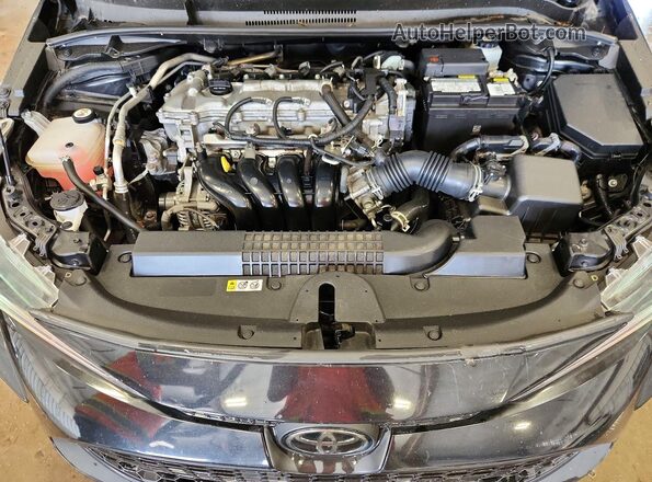 JTDEPMAEXNJ224462 2022 TOYOTA COROLLA Black უკანა სალონის ხედი