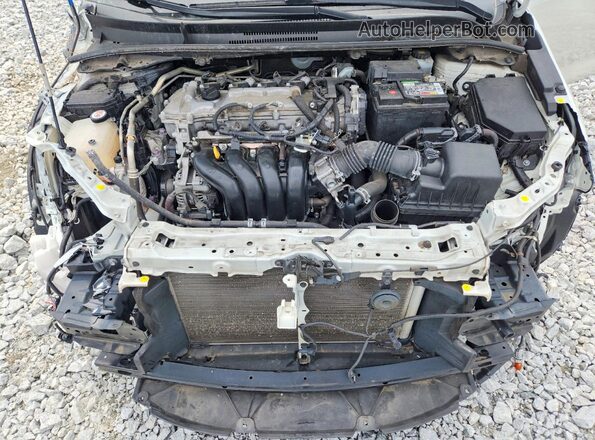 JTDEPRAE0LJ080916 2020 TOYOTA COROLLA White Vista interior trasera