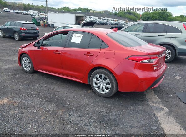 JTDEPRAE1LJ043857 2020 TOYOTA COROLLA Красный Задняя левая четверть