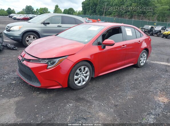 JTDEPRAE1LJ043857 2020 TOYOTA COROLLA Красный Передняя левая четверть
