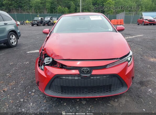 JTDEPRAE1LJ043857 2020 TOYOTA COROLLA Красный Вид щитка приборов