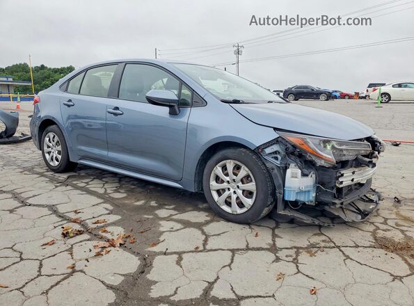 JTDEPRAE1LJ059332 2020 TOYOTA COROLLA Blue Front right