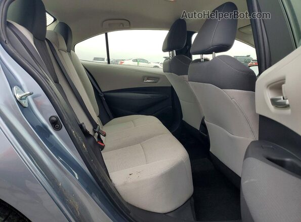 JTDEPRAE1LJ059332 2020 TOYOTA COROLLA Blue Rear seats view