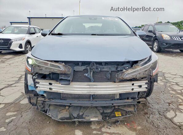 JTDEPRAE1LJ059332 2020 TOYOTA COROLLA Blue Front view