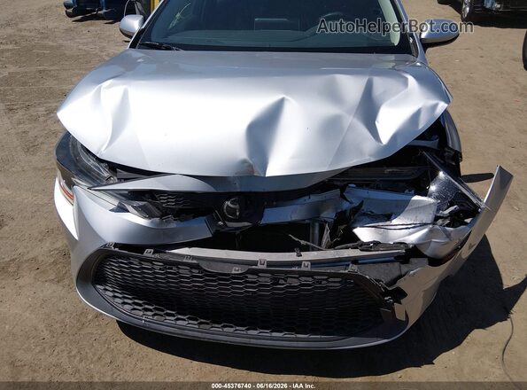JTDEPRAE1LJ101255 2020 TOYOTA COROLLA Silver Widok z przodu