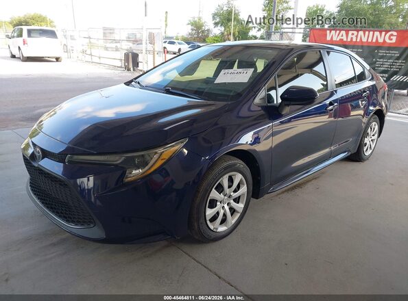 JTDEPRAE1LJ110473 2020 TOYOTA COROLLA Blue Przód lewy